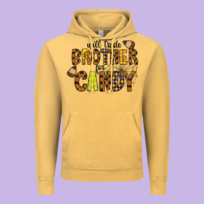 Will Trade Brother For Candy Vintage Hoodie Designed By Cowhidedigitalart