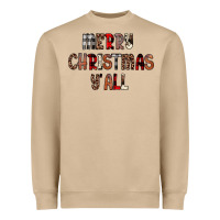 Mushroom merry christmas y all Heavyweight Sweatshirt - JahusDesignShop