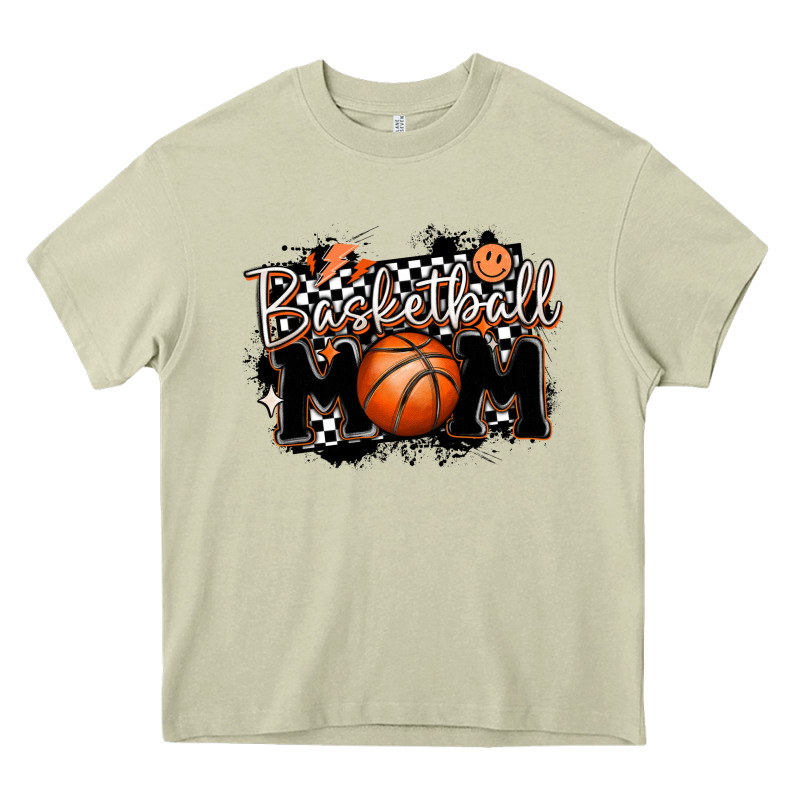 Basketball Mom Heavy Core Tee by MaliasSmallBusiness | Teevron