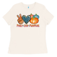 Bone peace love pumpkins Ladies Tee - AdoDesignShop