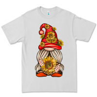 Dove Grey western gnome with sunflowers Premium Tee - texasbilliewilder