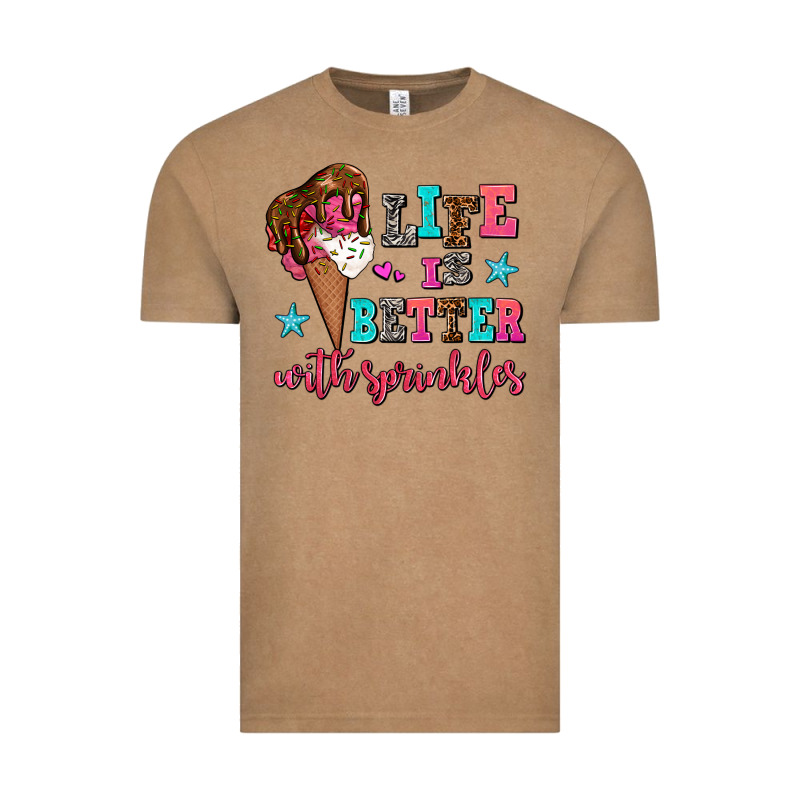Life Is Better With Sprinkles Vintage Tee by AdoDesignShop | Teevron