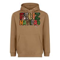 Toasted Coconut feliz navidad Heavyweight Hoodie - MaliasSmallBusiness