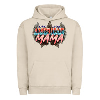 Pigment French Oak American mama 4th of july Urban Hoodie - HowdyJamesFarm
