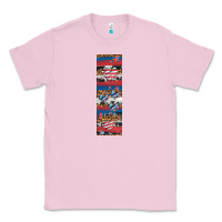 Bubblegum Pink usa flag and western patterns  penwraps 1 Classic Tee - Artiststas