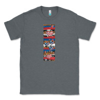 Charcoal Heather usa flag and western patterns  penwraps 1 Classic Tee - Artiststas
