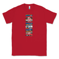 Red usa flag and western patterns  penwraps 1 Classic Tee - Artiststas