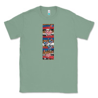 Sage usa flag and western patterns  penwraps 1 Classic Tee - Artiststas