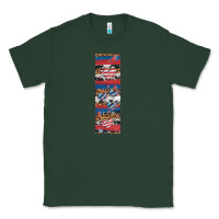 Sports Green usa flag and western patterns  penwraps 1 Classic Tee - Artiststas