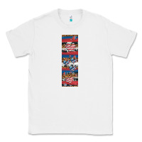 White usa flag and western patterns  penwraps 1 Classic Tee - Artiststas