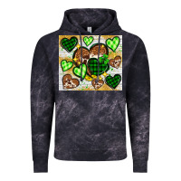 Cloud Black St. Patrick's Day hearts tumbler Vintage Hoodie - Neo Western