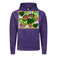 Cloud Purple St. Patrick's Day hearts tumbler Vintage Hoodie - Neo Western