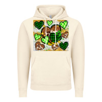 Vintage Artic St. Patrick's Day hearts tumbler Vintage Hoodie - Neo Western