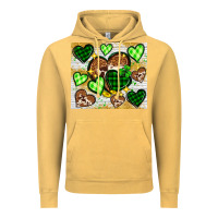 Vintage Mustard St. Patrick's Day hearts tumbler Vintage Hoodie - Neo Western