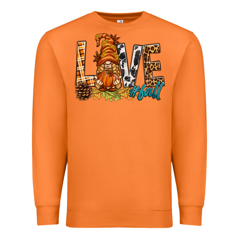 Love Fall Gnome Premium Sweatshirt by BundleAndBundleShop | Teevron