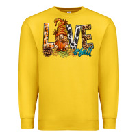 Lemon Love Fall Gnome Premium Sweatshirt - BundleAndBundleShop