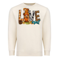 Sandshell Love Fall Gnome Premium Sweatshirt - BundleAndBundleShop
