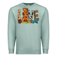 Seafoam Love Fall Gnome Premium Sweatshirt - BundleAndBundleShop
