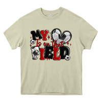 Mossy my heart is on that field soccer Heavy Core Tee - MaliasSmallBusiness
