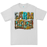 Dove Grey western farm babe Premium Tee - texasbilliewilder