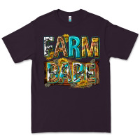 Plum western farm babe Premium Tee - texasbilliewilder