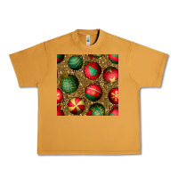 Peanut Butter christmas ornaments and leopard seamless pattern Urban Heavy Tee - BundleAndBundleShop