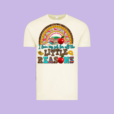 I Love My Job For All The Little Reasons Vintage Tee Designed By Adodesignshop