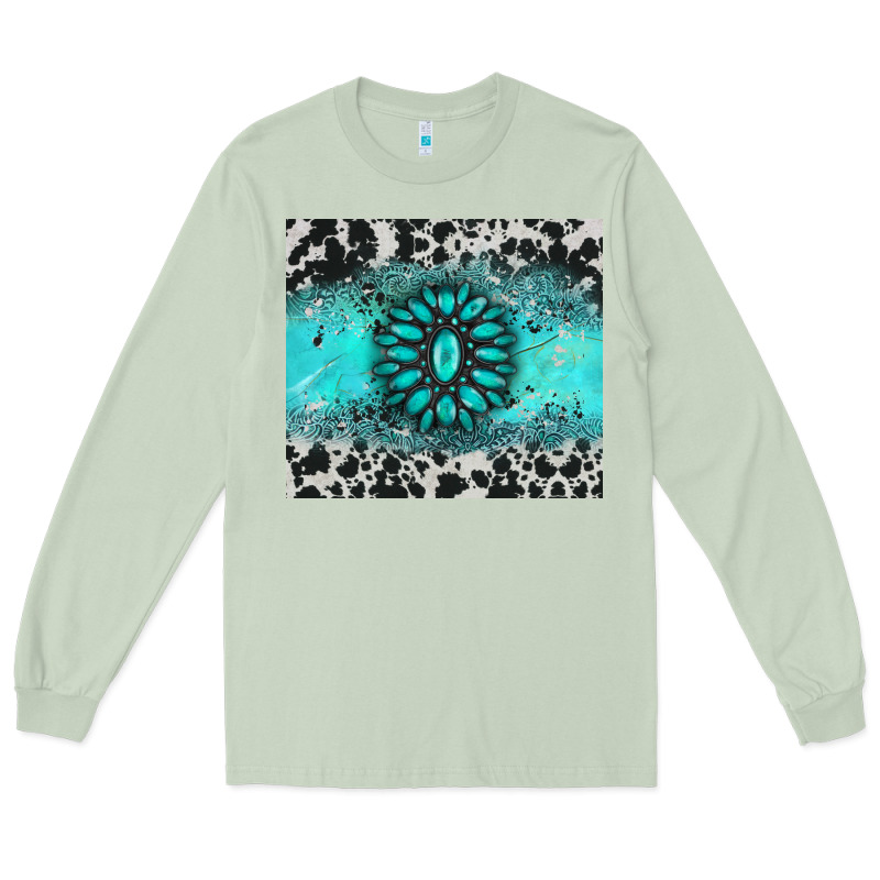 Gemstone Cowhide Long Sleeve Tee by AdoDesignShop | Teevron
