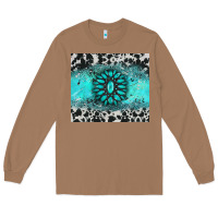 Toasted Coconut gemstone cowhide Long Sleeve Tee - AdoDesignShop