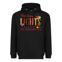 Black christmas lights are my favorite color Heavyweight Hoodie - MaliasSmallBusiness