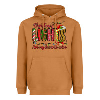 Meerkat christmas lights are my favorite color Heavyweight Hoodie - MaliasSmallBusiness