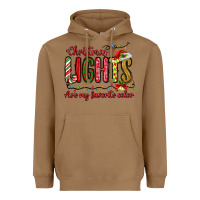 Christmas Lights Are My Favorite Color Heavyweight Hoodie | Teevron