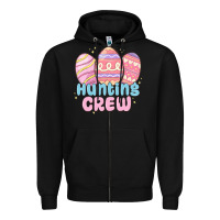 Black hunting crew Zipper Hoodie - MaliasSmallBusiness