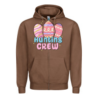Chestnut hunting crew Zipper Hoodie - MaliasSmallBusiness