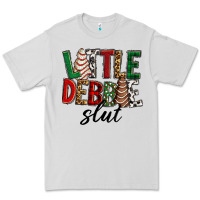 Dove Grey Little debbie slut Christmas Premium Tee - RanaPortraitStore