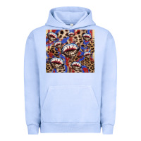 Pigment Grape Ice American flag lips leopard  tumbler Urban Hoodie - HowdyJamesFarm