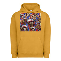 Pigment Peanut Butter American flag lips leopard  tumbler Urban Hoodie - HowdyJamesFarm