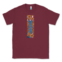 Burgundy usa flag and mom penwraps Classic Tee - Artiststas