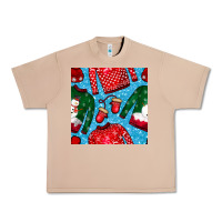 Burro christmas clothes seamless pattern Urban Heavy Tee - BundleAndBundleShop
