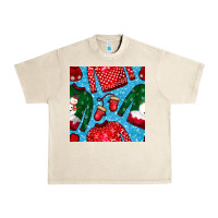 Sandshell christmas clothes seamless pattern Urban Heavy Tee - BundleAndBundleShop