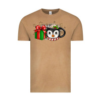 Vintage Camel Christmas penguin coffee Vintage Tee - JahusDesignShop
