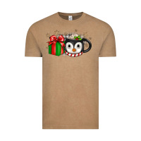 Vintage Coffee Christmas penguin coffee Vintage Tee - JahusDesignShop