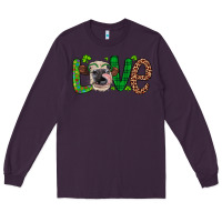 Plum Western St. Patrick's Day Love Cow Long Sleeve Tee - Artiststas