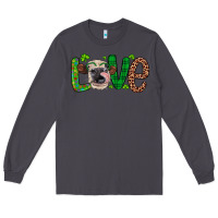 Smoke Western St. Patrick's Day Love Cow Long Sleeve Tee - Artiststas