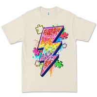 Bone lightning bolt autism Premium Tee - Zillion Design Studio