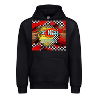Black hot mess daddy of both Urban Hoodie - TumblerDesignByShophia