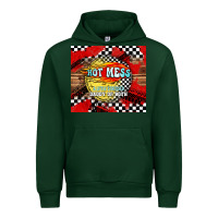 Forest Green hot mess daddy of both Urban Hoodie - TumblerDesignByShophia