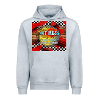 Heather Grey hot mess daddy of both Urban Hoodie - TumblerDesignByShophia