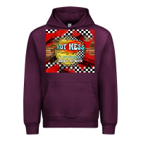 Mauve Wine hot mess daddy of both Urban Hoodie - TumblerDesignByShophia