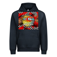 Navy hot mess daddy of both Urban Hoodie - TumblerDesignByShophia